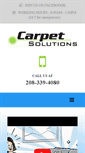 Mobile Screenshot of mycarpetsolutions.com